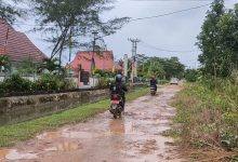 Kondisi Jalan Depan BLKI Mandiri Sangatta