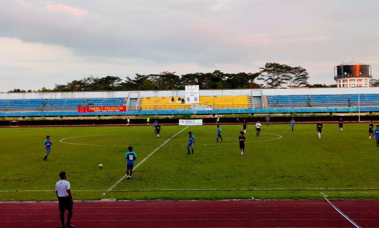 Laga PU Bontang Berhadapan Dengan Setda Bontang Dengan Skor Akhir 5-0