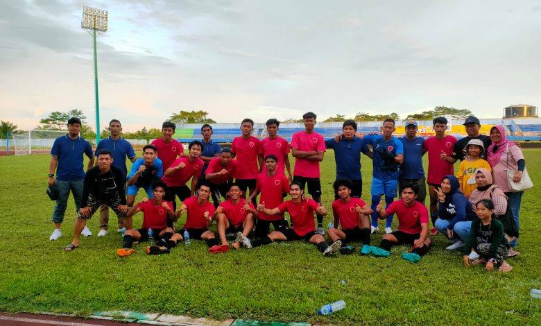 Tim Penajam Utama Usai Menjalani Laga Melawan Berau Saturut