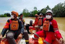 Tim Sar Gabungan Menyusuri Sungai Sangatta Untuk Mencari Korban