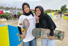 Yuli dan Nabila Skater Asal Bontang