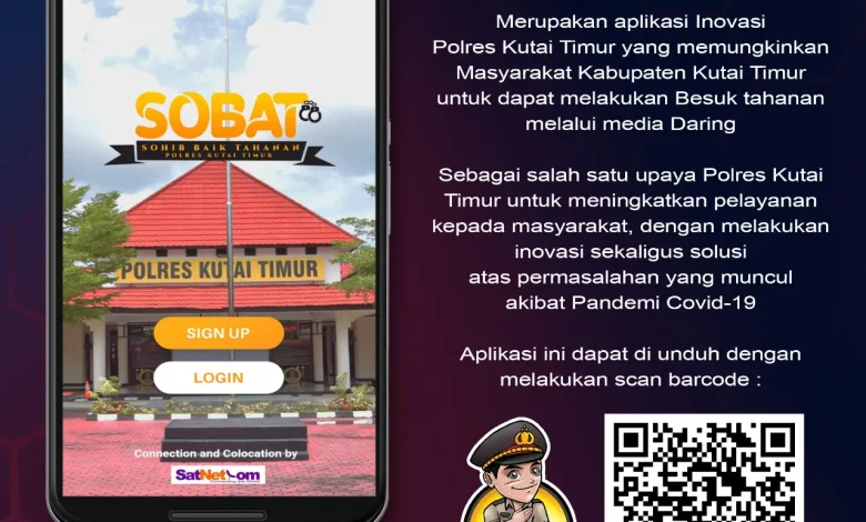 Scan Barcode Untuk Mendapatkan Aplikasi SOBAT