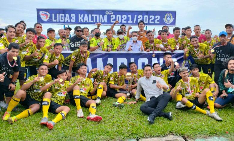 Persikutim Menjuarai Liga 3 Zona Kaltim Usai Kalahkan Persisam United Di Laga Final