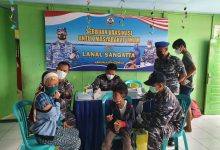 Masyarakat Sangatta Selatan Antusias Dengan Kehadiran Vaksinasi Garapan Lanal Sangatta