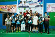 Ardiansyah Tutup Toernamen Badminton Kerta Jaya Cup 2022