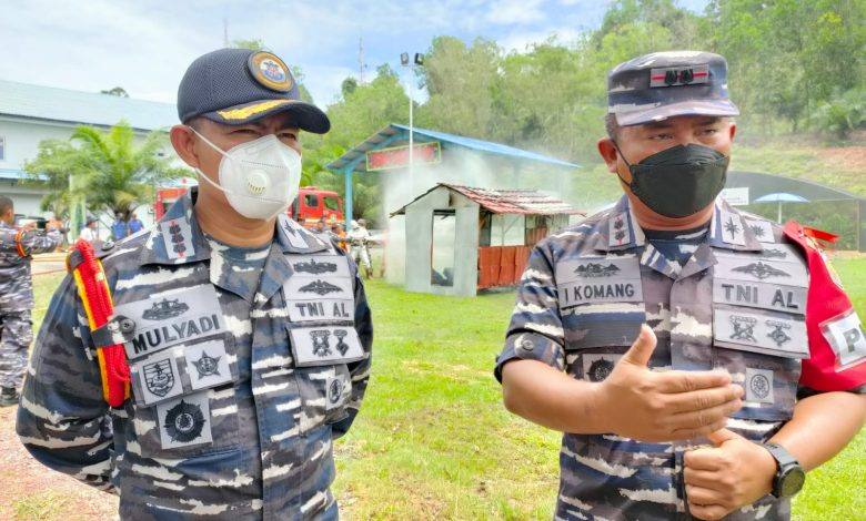 Dankolat Kemampuan Prajurit Lanal Sangatta Meningkat