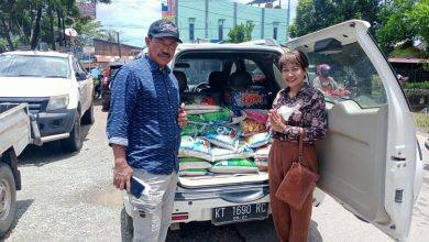 Arfan Kawal Pendistribusian 1 Ton Beras Untuk Korban Banjir