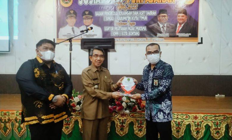 BPKAD Gandeng KPP Pratama Bontang Sosialisasikan Perpajakan