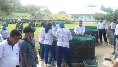 Lanal Sangatta Sukses Budidaya Lele Secara Bioflok