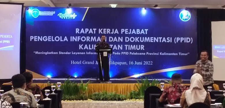 Diskominfo Kaltim Sukses Gelar Raker, Peningkatan Pelayanan PPID