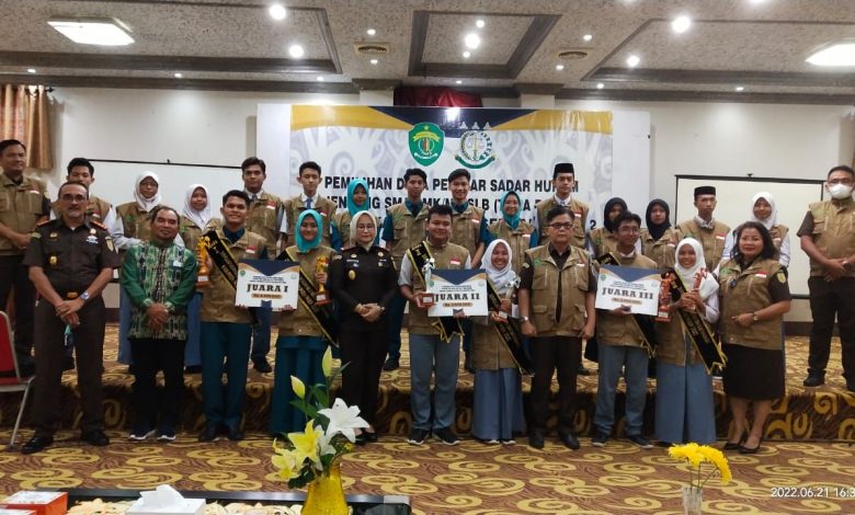 Kejati Kaltim Kembali Gelar Duta Pelajar Sadar Hukum Di Kabupaten Paser