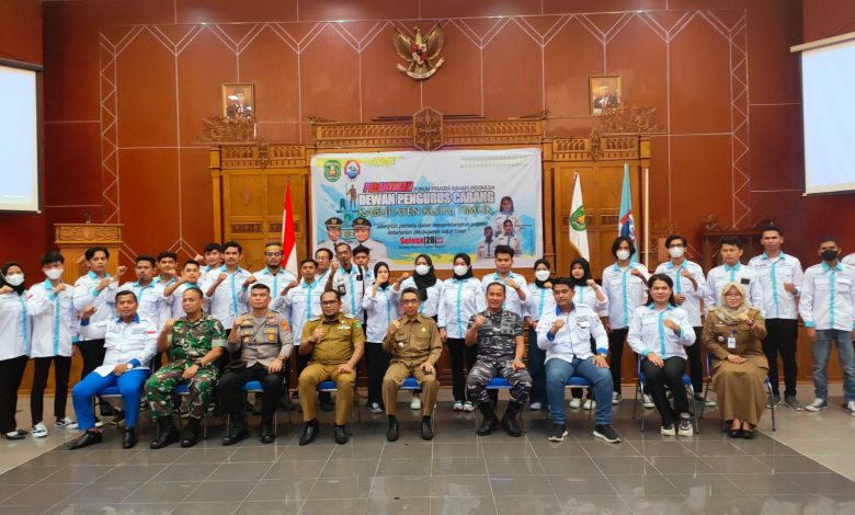 Pengurus Forum Pemuda Bahari Indonesia Kutim Dilantik