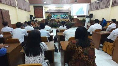 Teks Foto Suasana Para penyuluh mengikuti pelatihan tersebut.(Ist)