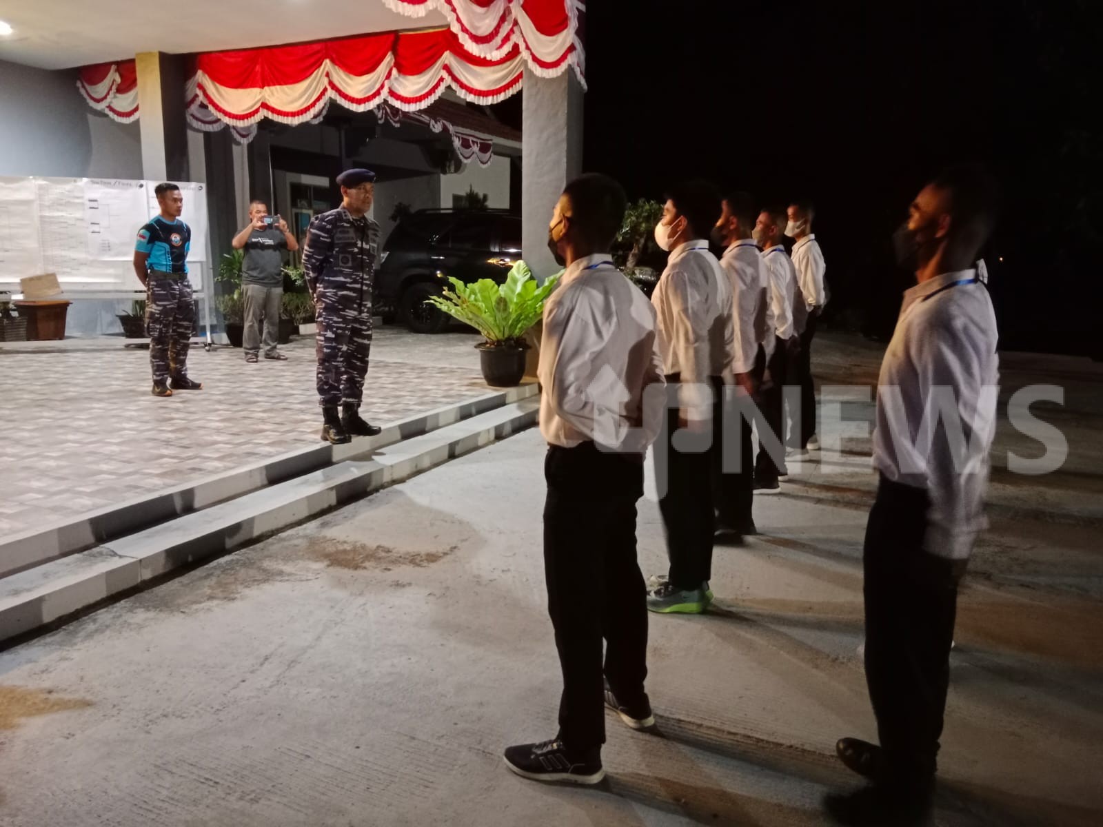 Danlanal Melepas 10 Calon Siswa Bintara dan Tamtama