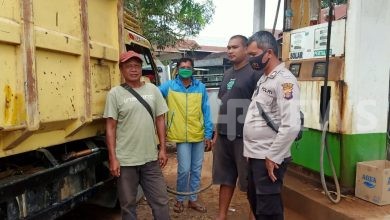 Polsek Kongbeng Awasi Penjualan BBM Di SPBU