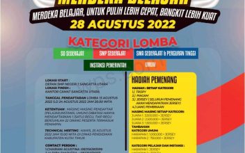 Upnews.id Lomba Gerak jalan Merdeka belajar