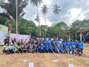 Pertahankan Tradisi, Pemdes Mandu Dalam Gelar Latihan dan Lomba Sumpit